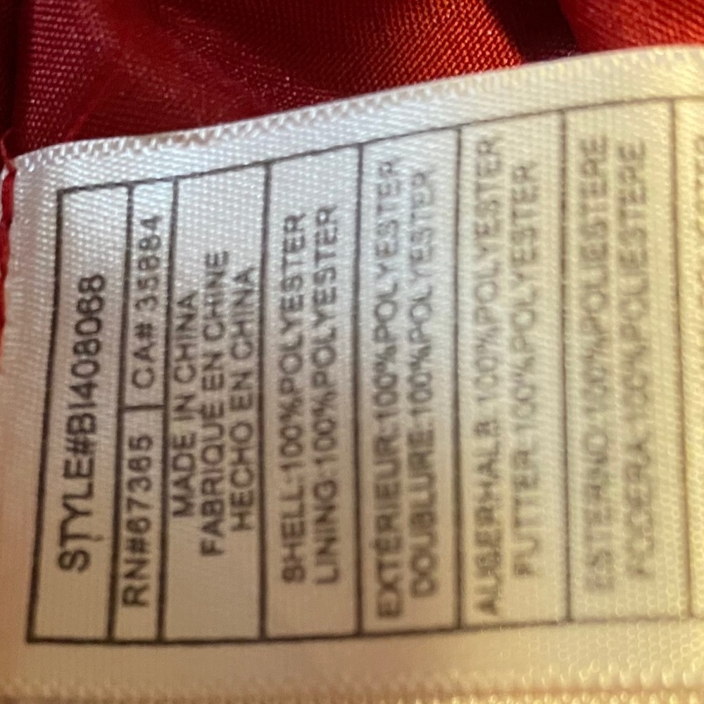 BB Dakota Dark Red Dress V neck Sz 10 - Picture 7 of 12